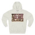 Three-Panel Fleece Hoodie