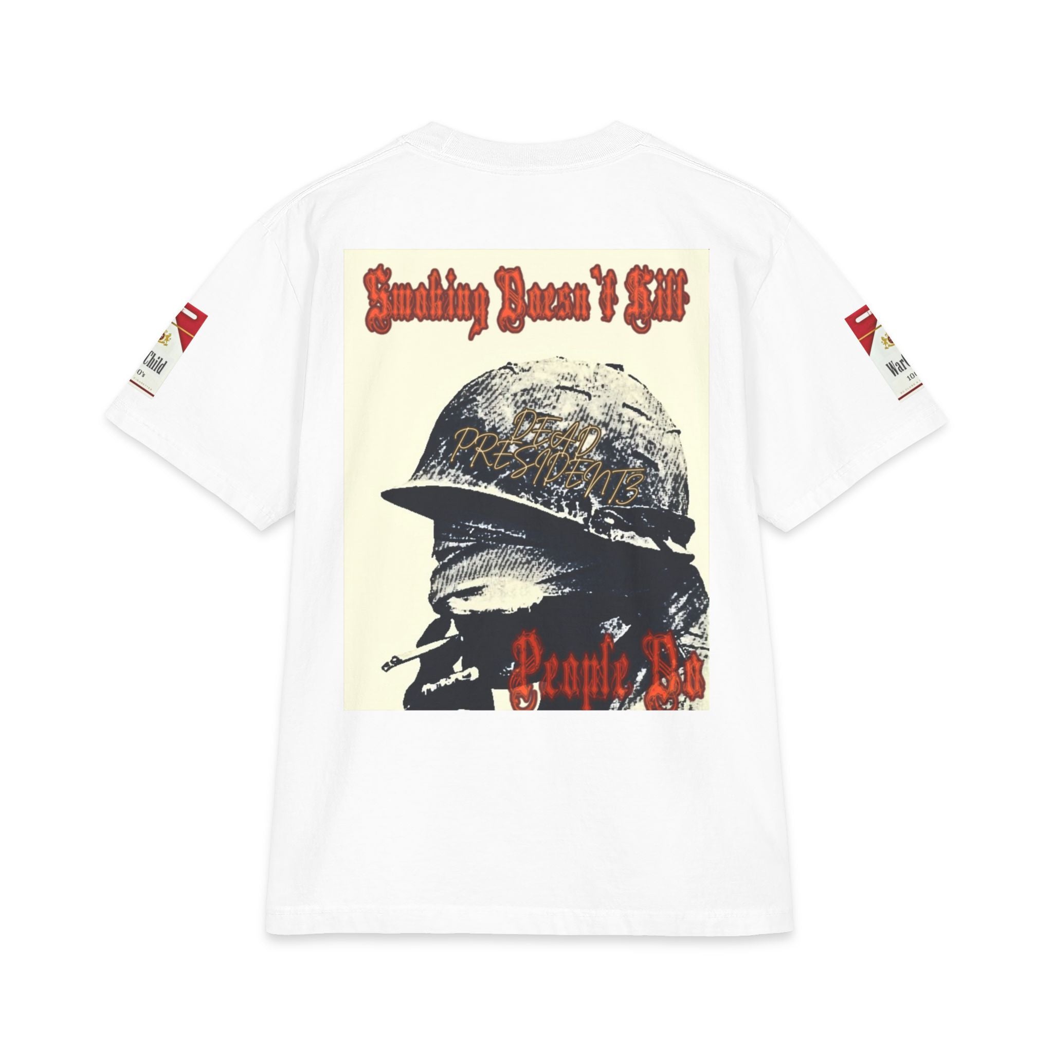WarChild graphic tee | Soldier helmet war-themed T-shirt