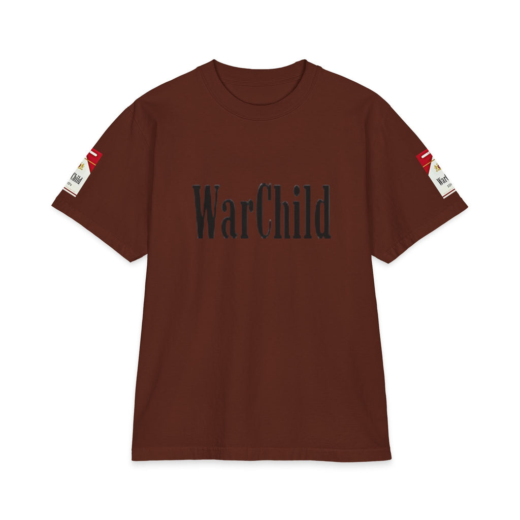 WarChild graphic tee | Soldier helmet war-themed T-shirt