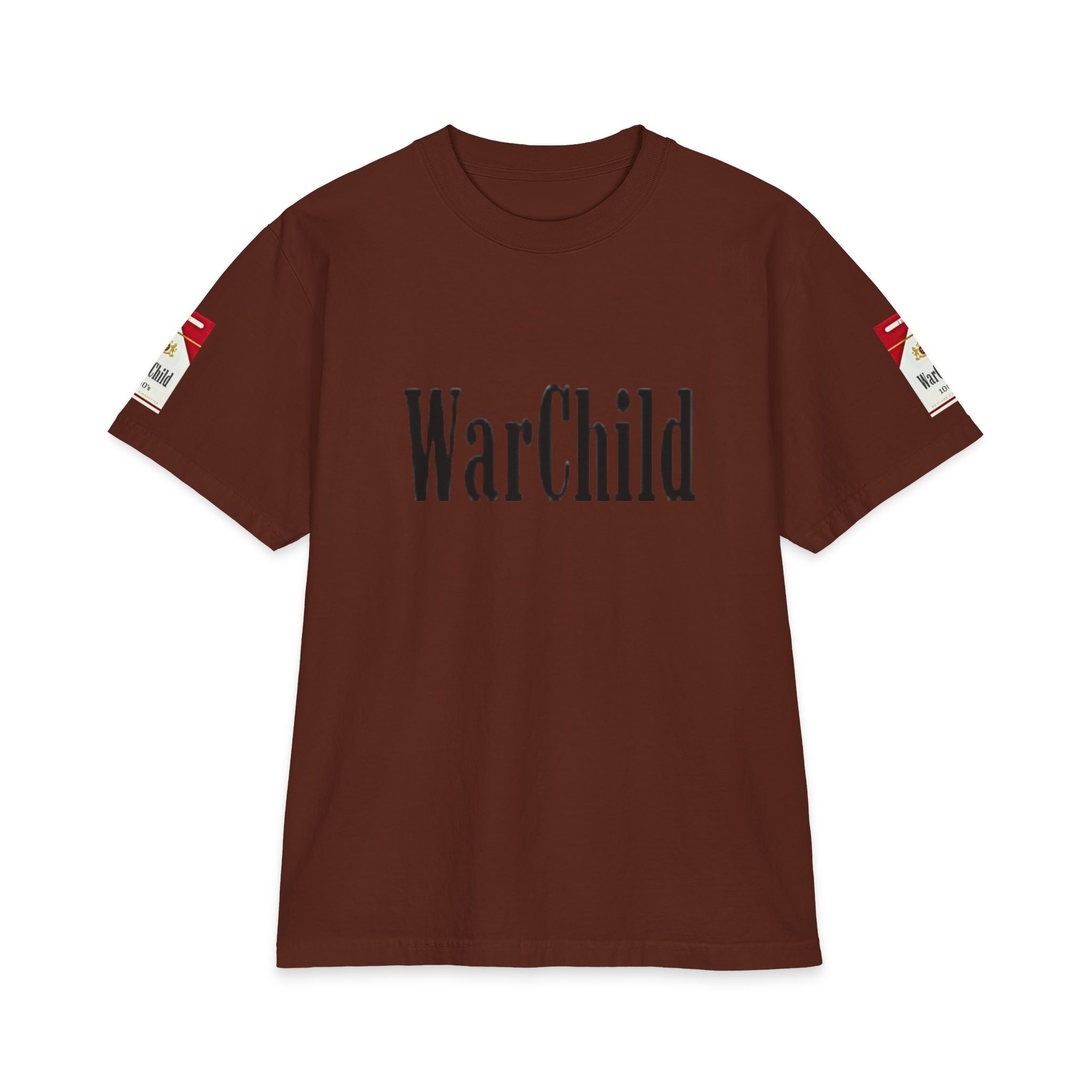WarChild graphic tee | Soldier helmet war-themed T-shirt