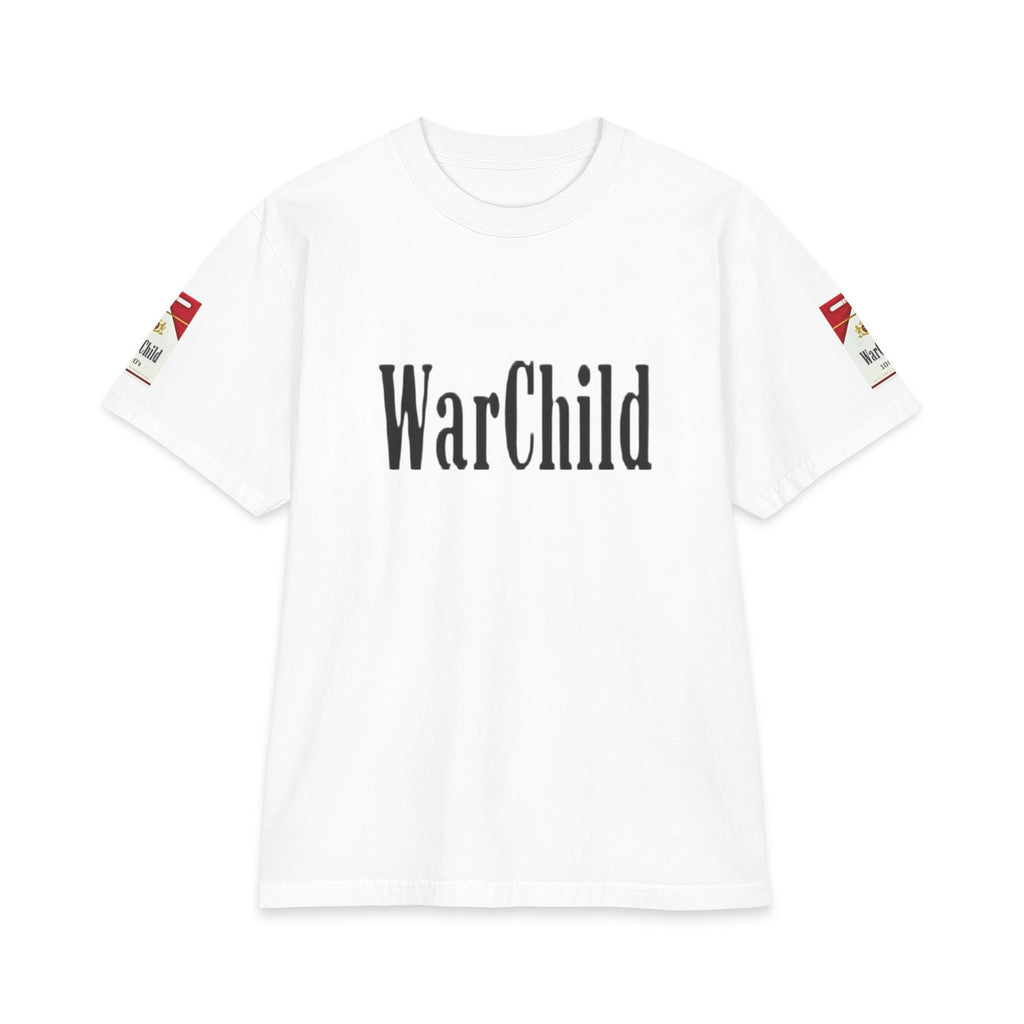 WarChild graphic tee | Soldier helmet war-themed T-shirt