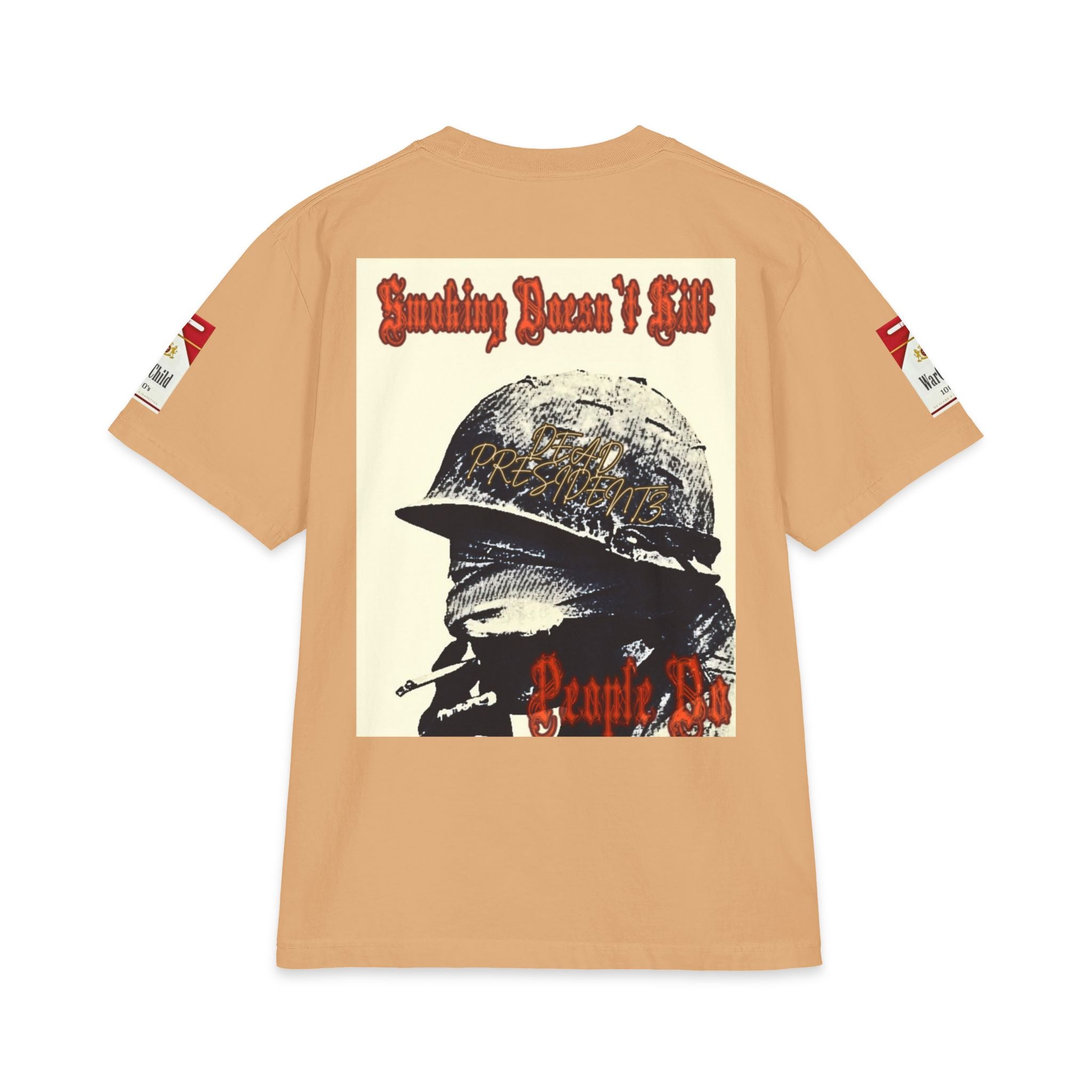 WarChild graphic tee | Soldier helmet war-themed T-shirt