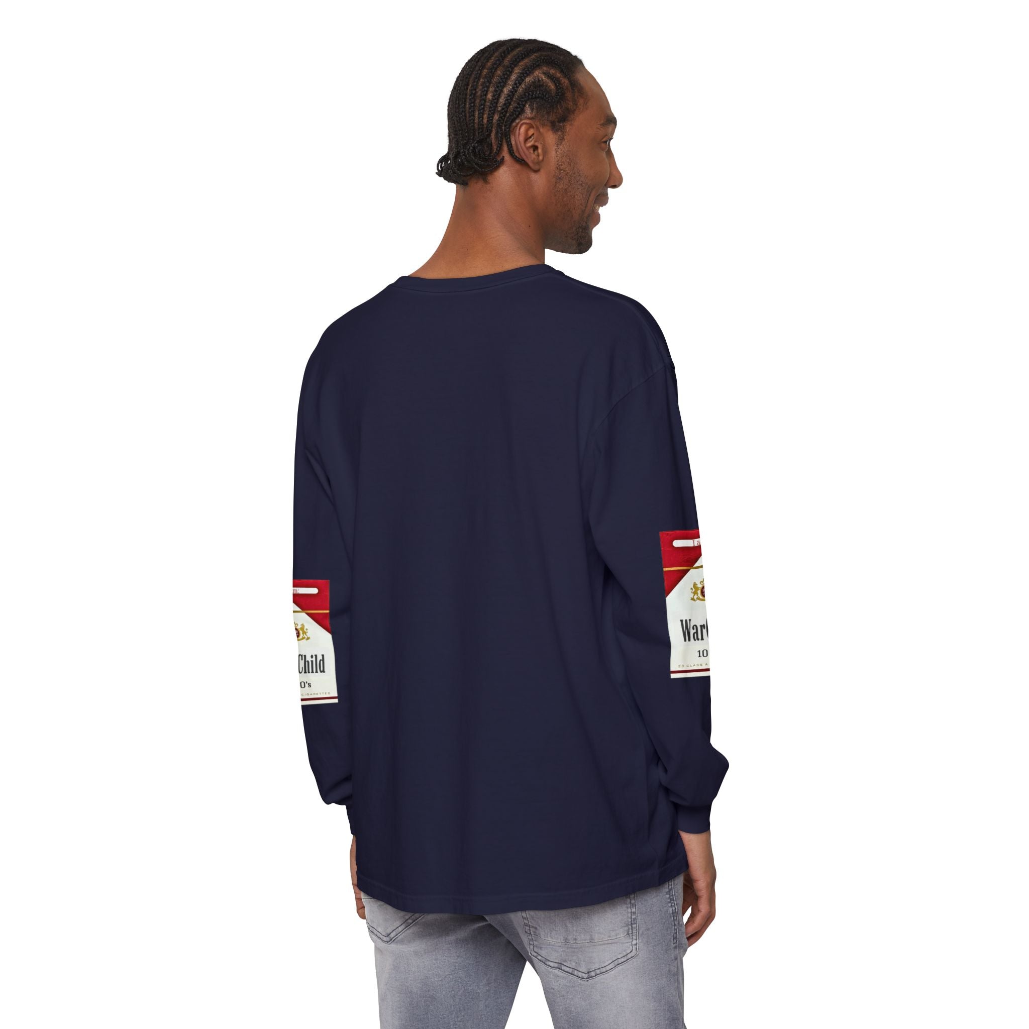 Unisex Garment-dyed Long Sleeve T-Shirt